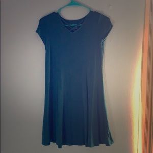 a beautiful teal dress!